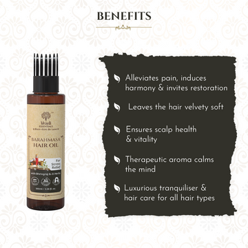 Barahmasa Hair Oil